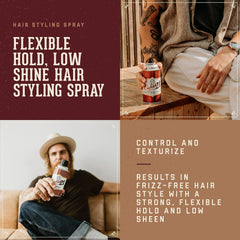 18.21 Man Made styling spray quick-dry formula delivering flexible hold