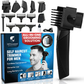 247 Groomed self haircut kit vertical trimmer showcasing ergonomic upright design for precise self-styling
