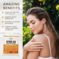 Cabello suave con BTMS 50 en acondicionadores de 33rd Parallel