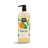 365 by Whole Foods Market foaming shower gel satsuma eucalyptus bottle with refreshing citrus aroma for morning wake-up