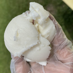 3CAYG refined white shea butter jar highlights a versatile base for soaps.
