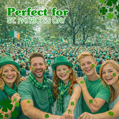4E's Novelty St Patrick's Day tattoos for kids celebrations