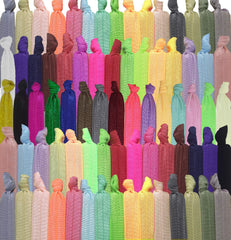 Lazos 79STYLE para el pelo sin pliegues en multicolor, suave y con sujeción estable.