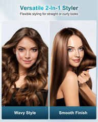 7MAGIC 2-in-1 styling tool for straight or curled looks