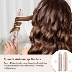 7MAGIC paddle brush view emphasizes gentle detangling and even airflow distribution