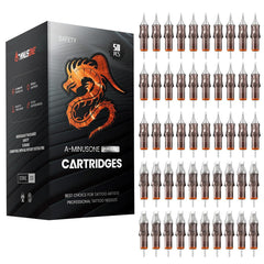 A-minusone 50-pcs mixed tattoo cartridge needles for liner and shader work