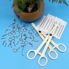 a-minusone labret studs 16g for secure comfortable lip or cheek piercings.