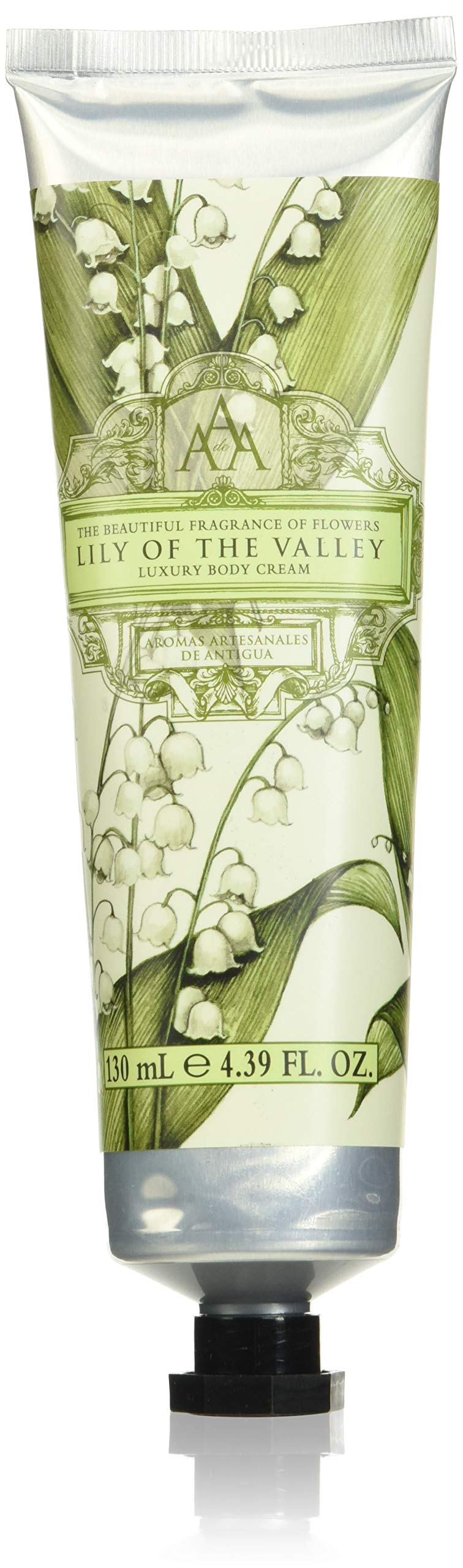 AAA de Antigua crema de karité con lirio de los valles, hidratación suave.