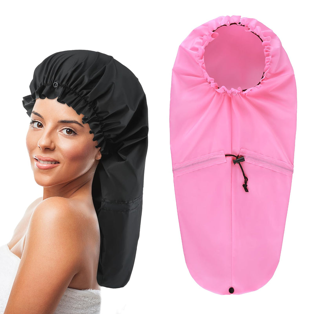 Abeillo capuchón de ducha largo para trenzas, mantiene el cabello seco durante la ducha.