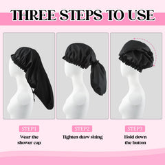 Abeillo capuchón de ducha uso doméstico, ideal para maquillaje cuidado de la piel y duchas.