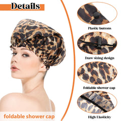 Gorra impermeable Abeillo de EVA evita la humedad en el cabello