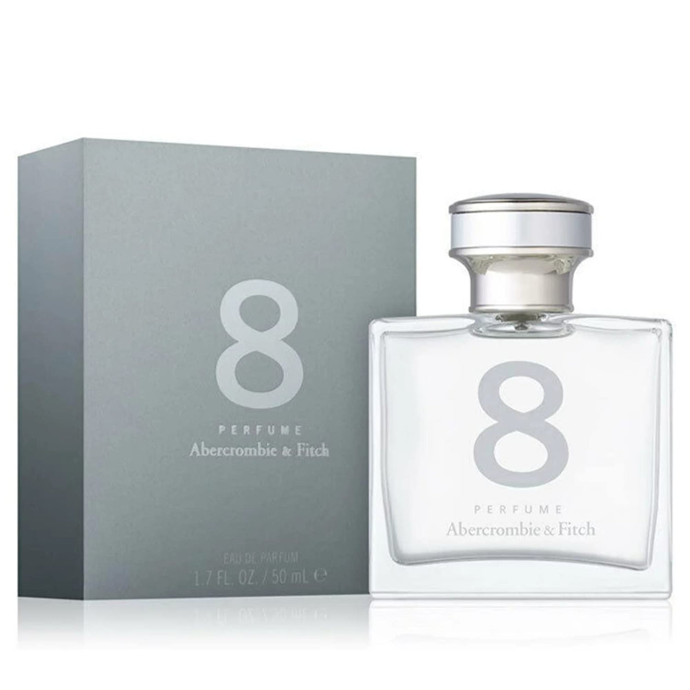 Abercrombie & Fitch 8 perfume bottle with a sleek, modern design for daily wear.