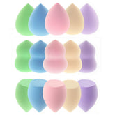 Abgream 15-piece teardrop pink sponge for seamless foundation blending