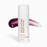 ABI AME chemical body exfoliator bottle pour shows easy pre-shower treatment for smoother skin