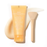 Abib Dark Spot Wrapping Mask with applicator for precise, hygienic application.