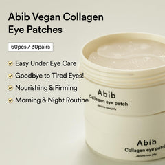 Abib Eye-Deal gel patch close-up shows Jericho Rose infusion for hydration.
