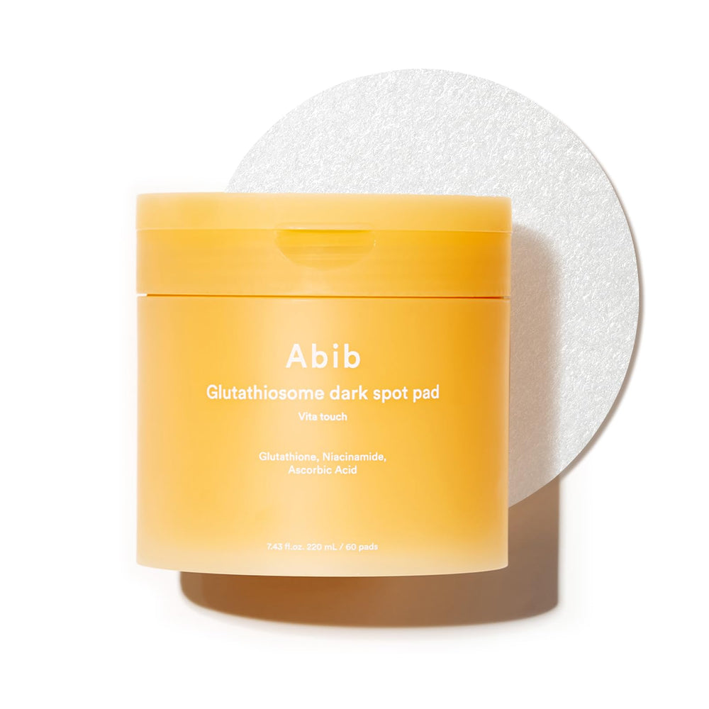 Abib Glutathiosome Dark Spot Pad, empaque práctico para cuidado diario
