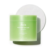 Abib Heartleaf Spot Pad envase de 80 pads listo para uso diario.