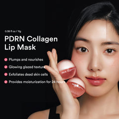 Abib PDRN mascarilla labial: textura gel translúcida para hidratación 24 horas