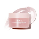 Abib PDRN Collagen Overnight Mask jar close-up showing rich firming jelly for practice use