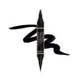 Absolute New York Double Trouble Liner con punta ultrafina para precisión extrema