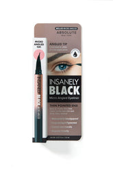 Absolute New York Insanely Black micro angled tip liner for ultra-precise wings.