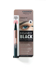 Absolute New York Insanely Black micro angled tip liner for ultra-precise wings.