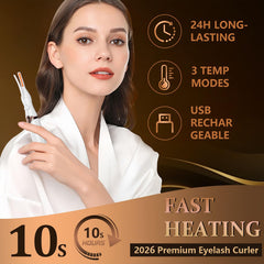 Acavado anti-burn arc comb ensures safe, comfortable curling.