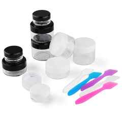 Durable acrylic construction resists breaking during travel.