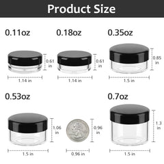 Accmor mini spatulas included for precise transfer of products.