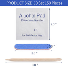 acDesign nail file 100/180 grit: smooth filing for natural and artificial nails.
