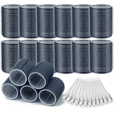 Acejoz hair rollers navy blue 48mm for big salon-style curls
