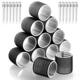 Acejoz jumbo hair rollers packaging show complete kit for at-home volume styling.