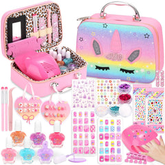 Acejoz set de uñas infantiles: uñas pegables para juego creativo en casa.