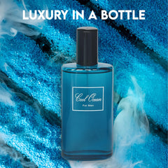 A CENTER Cool Ocean packaging box, elegant presentation for gifting.