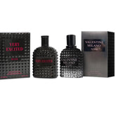 A CENTER Invincible Aqua bottle front view, ideal for bold evening allure.