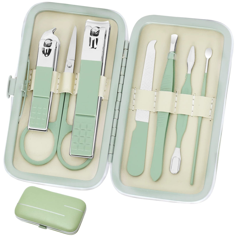 Aceoce manicure set with luxurious case for elegant storage and gifting.
