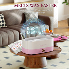 Achzzy paraffin bath setup with wax refills ideal for warming therapy.