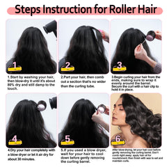 Acinnox medium 36mm roller styling curl options and defined texture