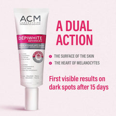 ACM Depi White logo on packaging to reinforce brand trust and quality