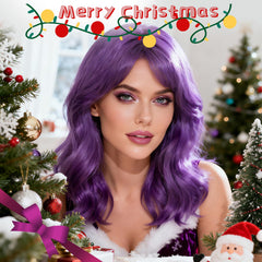 Acomler Purple Hair Spray being sprayed for even coverage