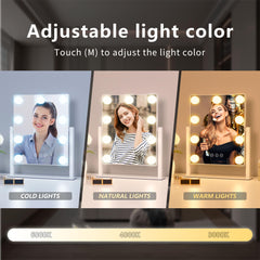 Acoolda vanity mirror with 3 color modes for versatile environments