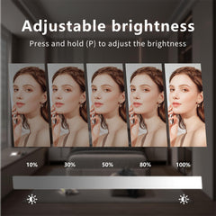 Acoolda vanity mirror with smart touch control for quick adjustments