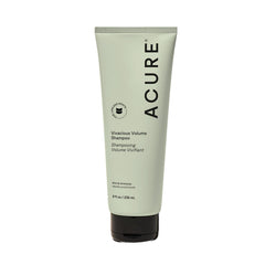 Botella de Acure Vivacious Volume Shampoo en formato de 8 oz para aportar volumen al cabello.