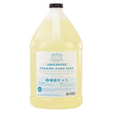Adams Handmade Soap thin castile foaming hand soap refill bottle pour for easy hand washing