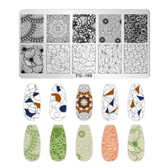 AddFavor nail stamping plate mandala delivers intricate designs for elegant nails.