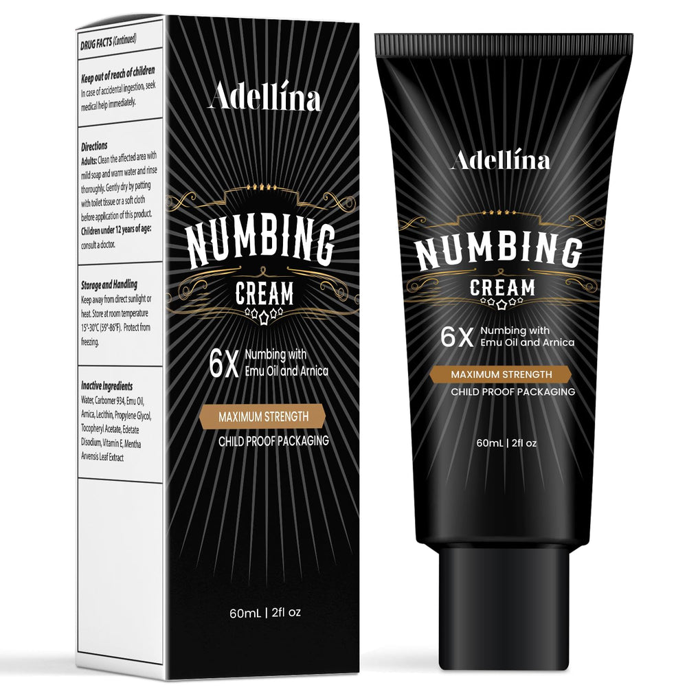 Adellina crema de alivio localizada; aplicación suave para mayor comodidad.