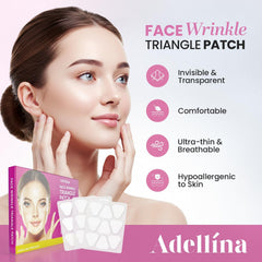 Adellina triangle-design patches stay secure while you sleep