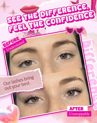 Adious Lightweight Lashes deliver all-day comfort with memory fibers