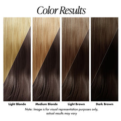 Adore 107 Mocha hair application scene highlights easy at-home use.